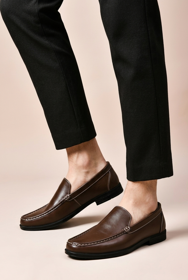 Victor | Elegante Leder-Mokassins