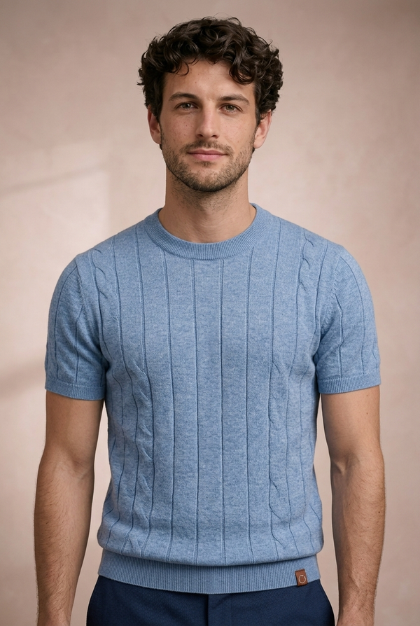 Nathan | Luxuriöses Baumwoll-T-Shirt
